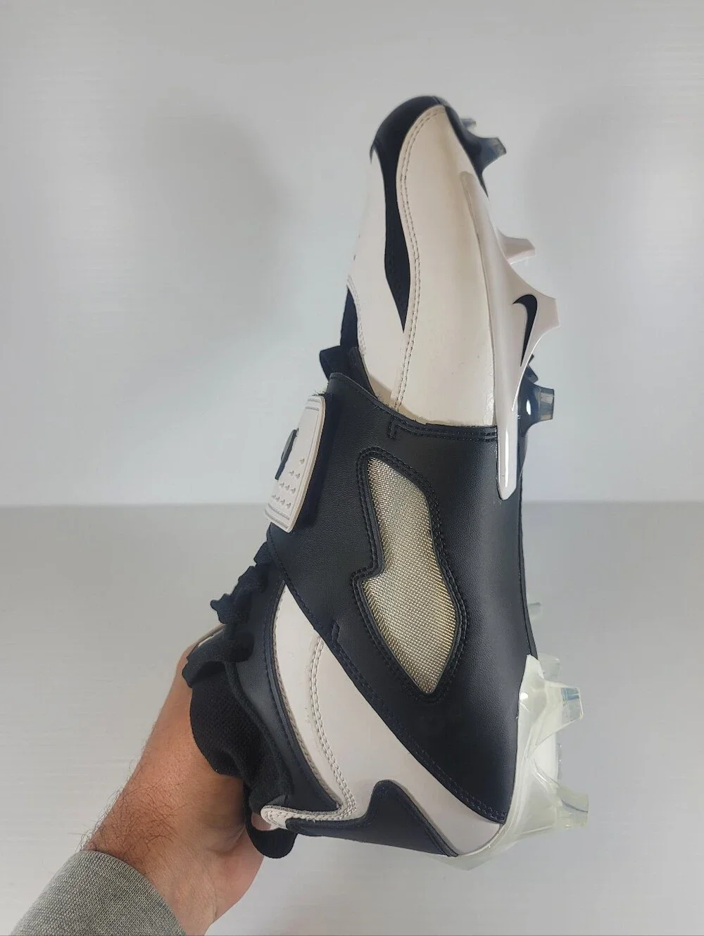 Nike Vapor Edge DT ‘93 TD White Black Men’s Football Cleats HF5298-101